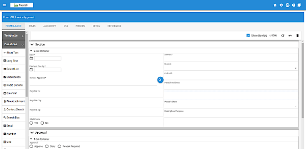 form designer