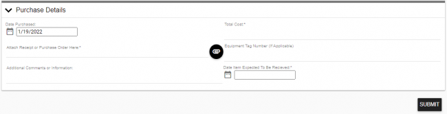 it hardware request form purchase